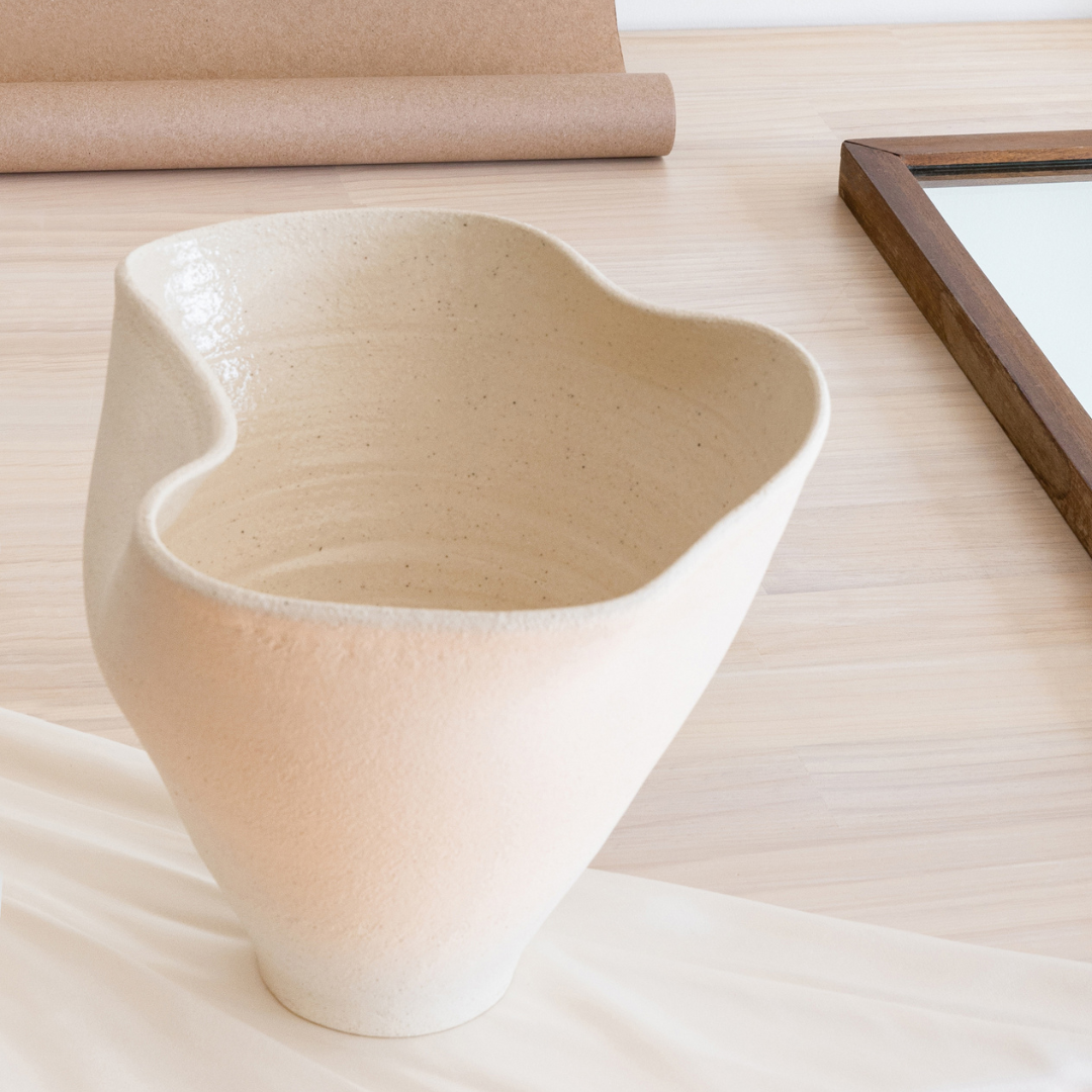 Marlowe Vase | Sand Dune